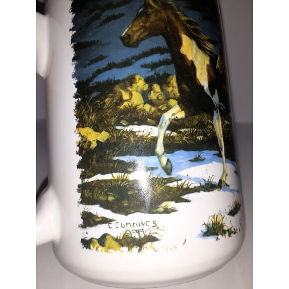 3 Horse Mugs by E. Cummings Coffee, Tea , Hot cocoa Mug Cup - Picture 8 of 12